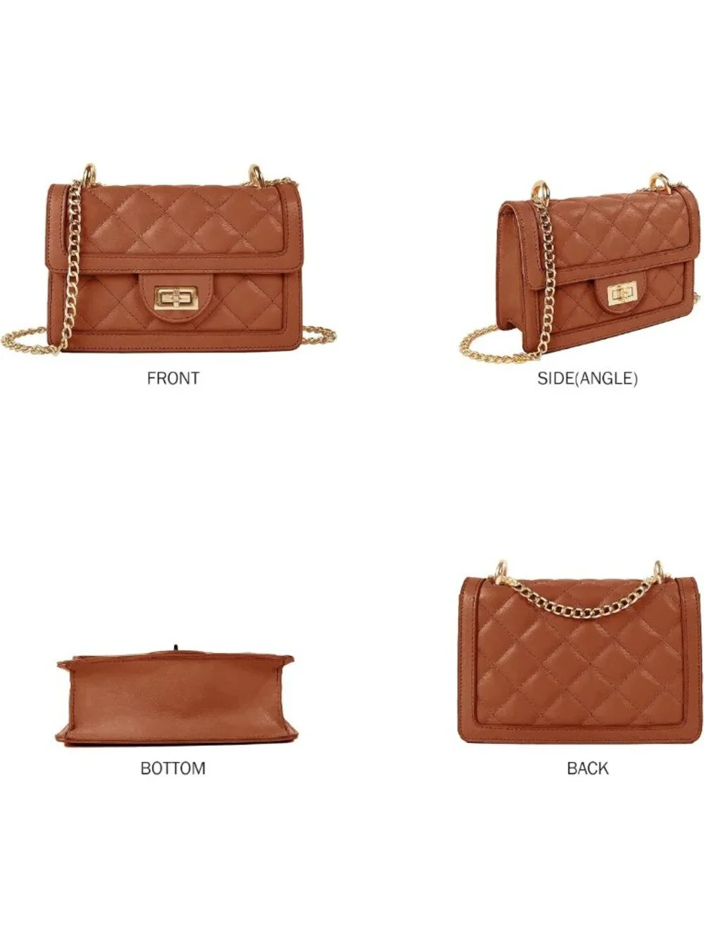 Trendy Mini Quilted Crossbody Bag, Stylish Shoulder Purse & Phone Wallet for